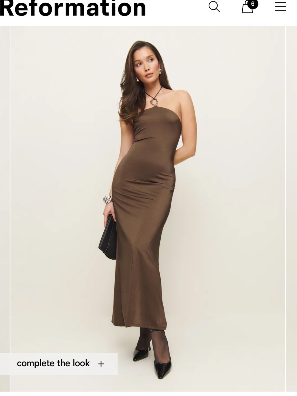 Reformation Grayson Knit Dress